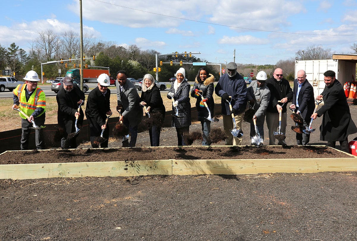 Officials Break Ground for New Interchange at Route 234 and Brentsville